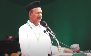 জামায়াতের মঞ্চে বিএনপিকে যা বললেন হিন্দু মহাজোটের নেতা