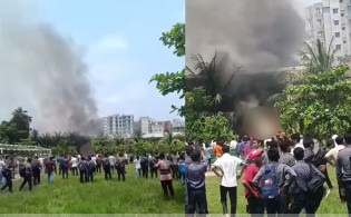 ঢাকায় যুদ্ধবিমান বিধ্বস্ত, সবশেষ পরিস্থিতি