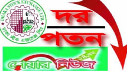 সাপ্তাহিক দর পতনের শীর্ষ ১০ কোম্পানি