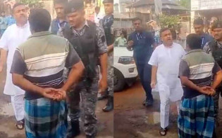 ‘জয় বাংলা’ স্লোগান শুনেই ফুসে উঠলেন বিজেপি নেতা