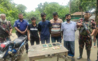 ভারতে পালিয়ে যাওয়ার সময় দীপু মনির ভাগ্নে আটক