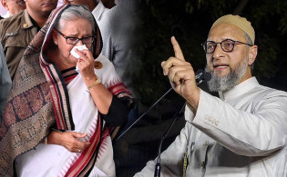 হাসিনাকে নিয়ে ওয়েইসির প্রশ্নে বেকায়দায় ভারত সরকার