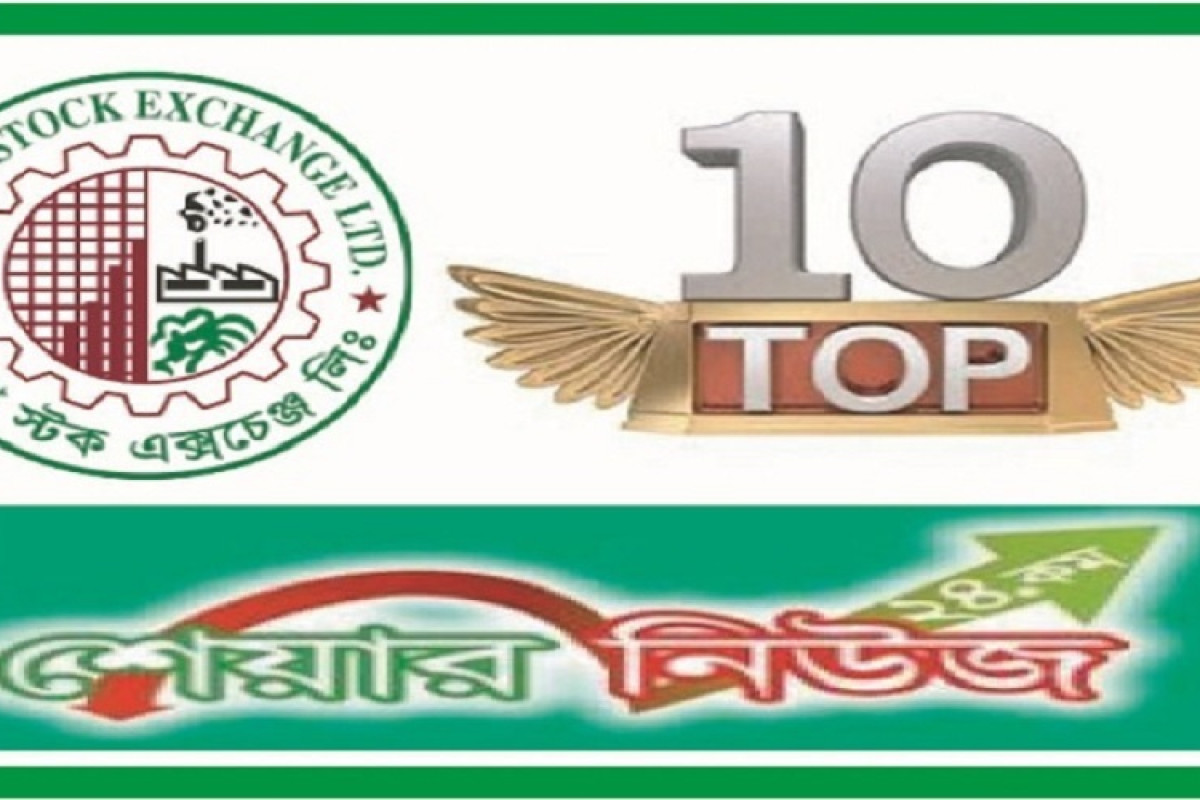 সাপ্তাহিক লেনদেনের শীর্ষ ১০ কোম্পানি