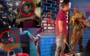 নুরকে বেধড়ক পেটানো লাল টি-শার্ট পরা ব্যক্তির পরিচয়