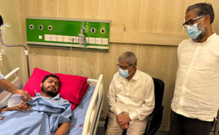 নুরকে দেখতে হাসপাতালে মির্জা ফখরুল