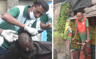 সেই মানবতার ফেরিওয়ালা নিজেই জীবন-মৃত্যুর সন্ধিক্ষণে