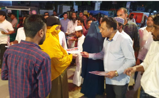 রাষ্ট্র মেরামতের রূপরেখা প্রচারে মাঠে বিএনপি নেতা ড্যানী