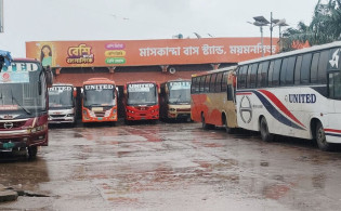 ময়মনসিংহের সঙ্গে বাস চলাচল অনির্দিষ্টকালের জন্য বন্ধ