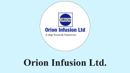 ওরিয়ন ইনফিউশনের ডিভিডেন্ড ঘোষণা
