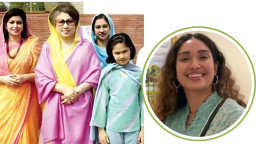 বিএনপি নেতাদের সঙ্গে প্রথমবার মুখোমুখি ব্যারিস্টার জায়মা রহমান