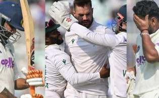 ভারত বনাম দক্ষিণ আফ্রিকা: ২য় টেস্ট, লজ্জাজনক হর ভারতের-দেখুন ফলাফল