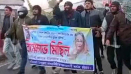 হঠাৎ আওয়ামী লীগের ঝটিকা মিছিল