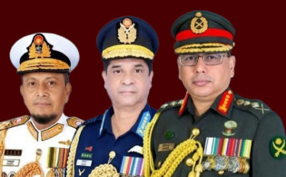 খালেদা জিয়াকে দেখতে হাসপাতালে তিন বাহিনী প্রধানের উপস্থিতি