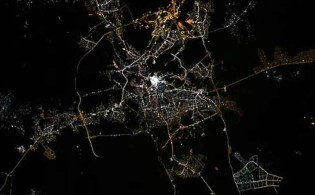 মহাকাশ থেকে কাবার দৃশ্য দেখে সবাই স্তব্ধ