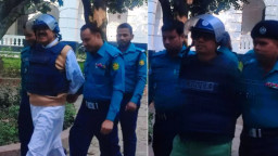 ট্রাইব্যুনালে হাজির হেভিওয়েট মন্ত্রীরা: হাসিমুখে শাজাহান