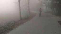 হাড়কাঁপানো শীতে বিপর্যস্ত তেঁতুলিয়ার জনজীবন