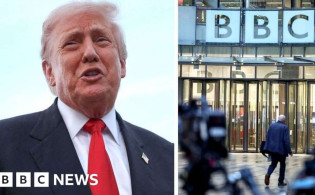 বিবিসির বিরুদ্ধে ৫ বিলিয়ন ডলারের মামলা করলেন ট্রাম্প