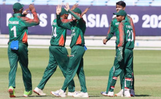 বাংলাদেশ বনাম শ্রীলঙ্কা: ব্যাটিংয়ে যুবা টাইগাররা-সরাসরি দেখুন