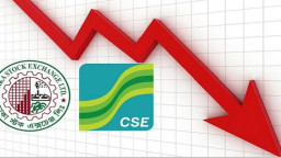 টানা দরপতনে এক মাসের সর্বনিম্নে শেয়ারবাজার