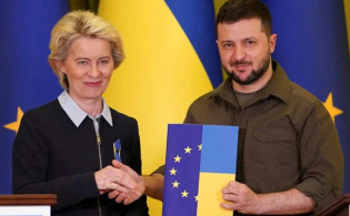 ইউক্রেনকে আরও ১০৫ বিলিয়ন ডলার সহায়তা দিচ্ছে ইইউ