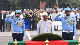 রাষ্ট্রীয় মর্যাদায় মুক্তিযুদ্ধের উপ সেনাপতির শেষ বিদায়