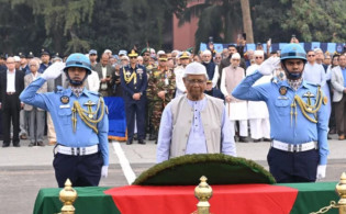 রাষ্ট্রীয় মর্যাদায় মুক্তিযুদ্ধের উপ সেনাপতির শেষ বিদায়