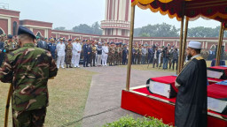 বিশ্বশান্তিতে আত্মদান, রাষ্ট্রীয় মর্যাদায় ছয় শহীদের বিদায়