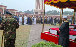 বিশ্বশান্তিতে আত্মদান, রাষ্ট্রীয় মর্যাদায় ছয় শহীদের বিদায়