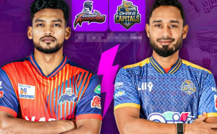 রাজশাহী বনাম ঢাকার জমজমাট ম্যাচটি শেষ-জেনে নিন ফলাফল