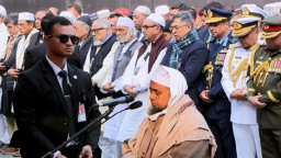 লাখো মানুষের অংশগ্রহণে খালেদা জিয়ার জানাজা সম্পন্ন