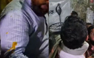 নাসীরুদ্দীন পাটওয়ারীর পথসভায় ডিম নিক্ষেপ