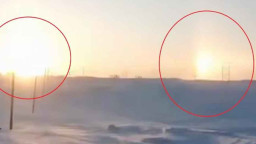 একই সময়ে দুটি সূর্য! ভিডিও ভাইরাল সোশ্যাল মিডিয়ায়