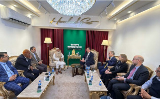 জামায়াত আমিরের সঙ্গে মার্কিন রাষ্ট্রদূতের সৌজন্য সাক্ষাৎ