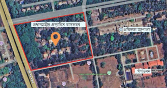 পরবর্তী প্রধানমন্ত্রীর বাসভবন নির্মাণের জায়গা চূড়ান্ত