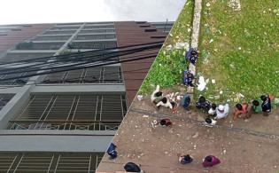 ৯ তলা থেকে লাফ দিলো ৩ তরুণী, জানা গেল কারণ