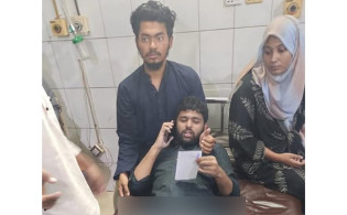 ইনকিলাব মঞ্চের জাবের গুলিবিদ্ধ