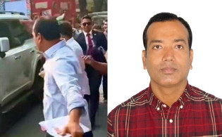 গাড়ির পেছনে দৌড়ানো নিয়ে যা বললেন ছাত্রদল নেতা রাকিব