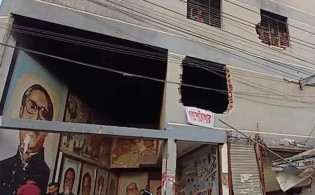 ভাঙা আ.লীগ অফিসে ৭ মার্চের ঐতিহাসিক ভাষণ