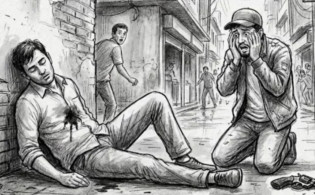 হাত ফসকে বেরিয়ে যাওয়া গু/লিতে মৃ/ত্যুর মুখে পড়ল ছিনতাইকারী