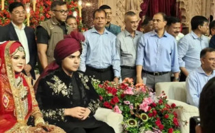 আন্দালিব পার্থর মেয়ের বিয়েতে প্রধানমন্ত্রী