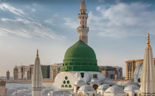 নবীজির রওজায় সবুজ গম্বুজ যেভাবে এলো