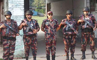 বগুড়া-৬ আসনে ৮ প্লাটুন বিজিবি মোতায়েন