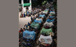 তেলপাম্পে মশারি নিয়ে রাতযাপন নিয়ে যা জানা গেল