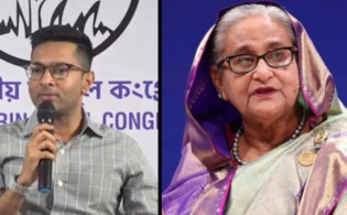 অমিত শাহকে ঘিরে নতুন বিতর্কে শেখ হাসিনা ইস্যু