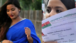 বিএনপির মনোনয়ন ফরম নিলেন সেই সিঁথি