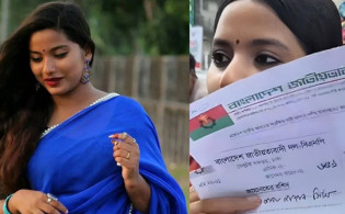 বিএনপির মনোনয়ন ফরম নিলেন সেই সিঁথি