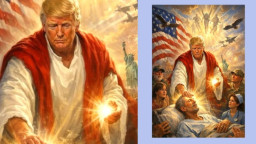 নিজেকে ‘যিশু’ বানিয়ে সমালোচনার মুখে ট্রাম্পের ইউ-টার্ন