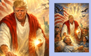 নিজেকে ‘যিশু’ বানিয়ে সমালোচনার মুখে ট্রাম্পের ইউ-টার্ন