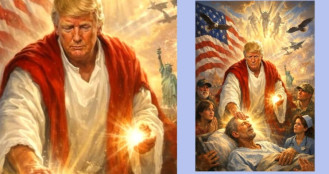 নিজেকে ‘যিশু’ বানিয়ে সমালোচনার মুখে ট্রাম্পের ইউ-টার্ন