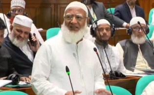 বক্তব্যের সময় ‘অশালীন অঙ্গভঙ্গি’— সংসদে তোলপাড়